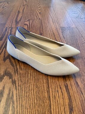 Rothy's The Point II light beige